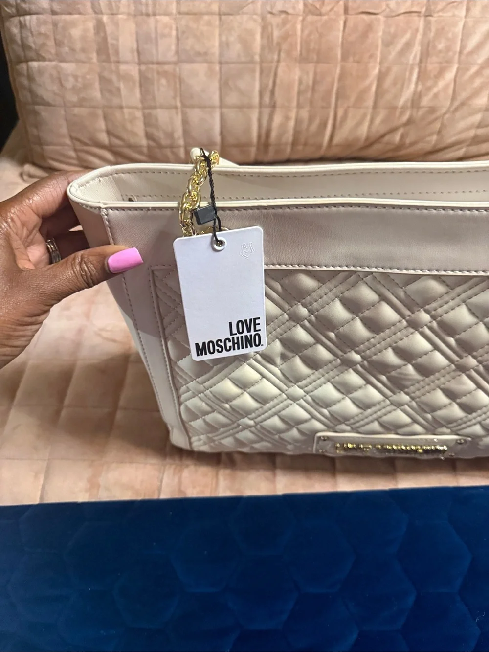 Love Moschino chic quilted